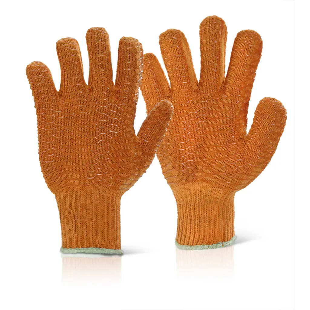 Beeswift Criss Cross Gloves Orange XL (Box of 10)