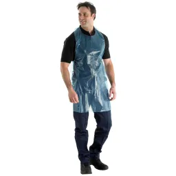 Disposable Apron Blue 42X27 Pack of 1000