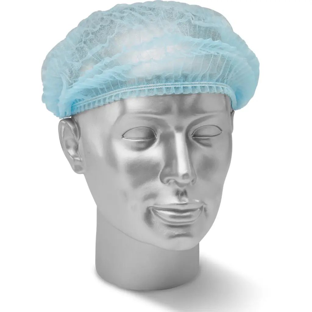 Beeswift Disposable Mob Cap Blue  (Box of 1000)