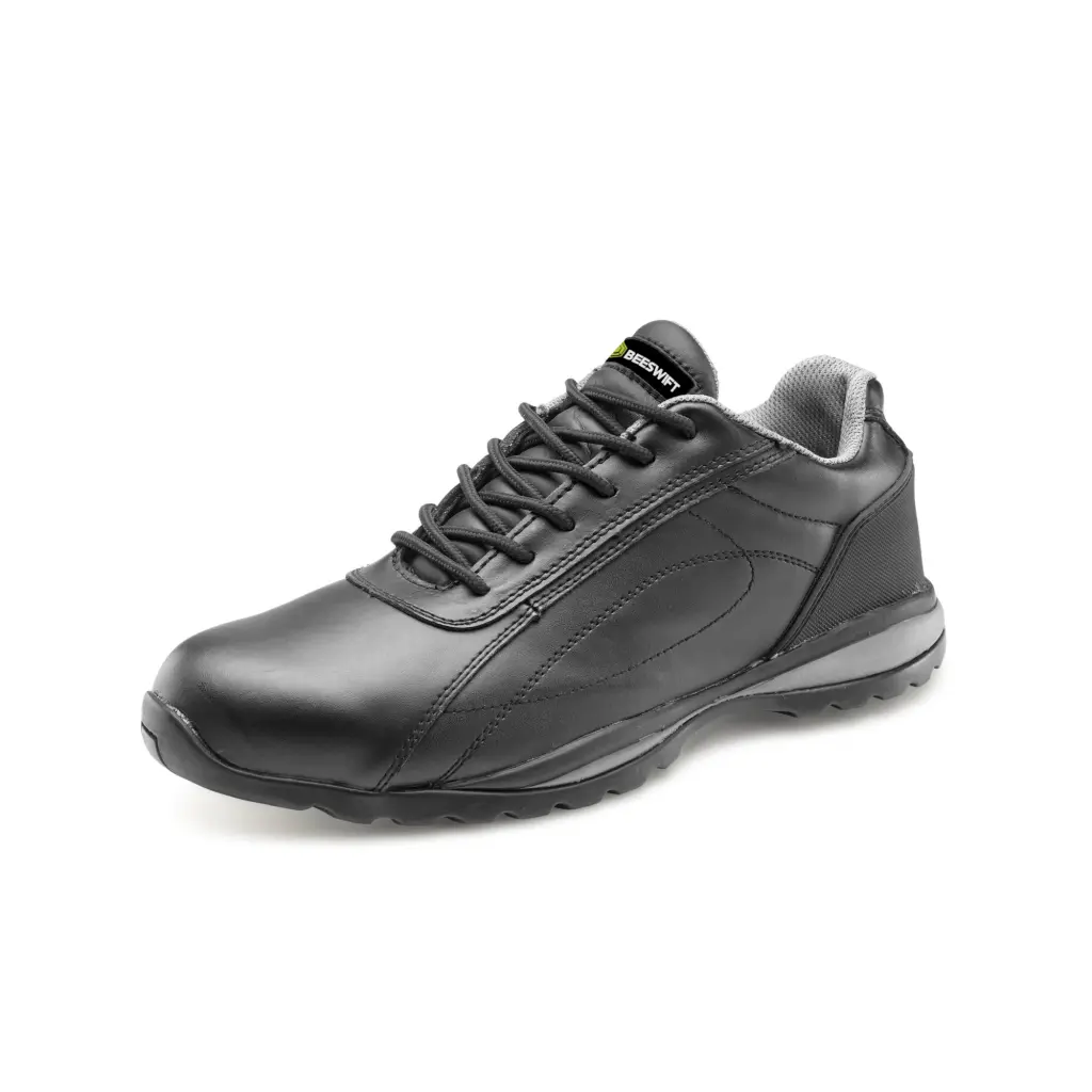 Beeswift Dual Density Trainer S1P Steel Toecap Blue / Grey Shoe08