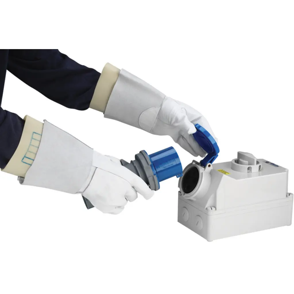 Beeswift Electrician Glove Cover White 10