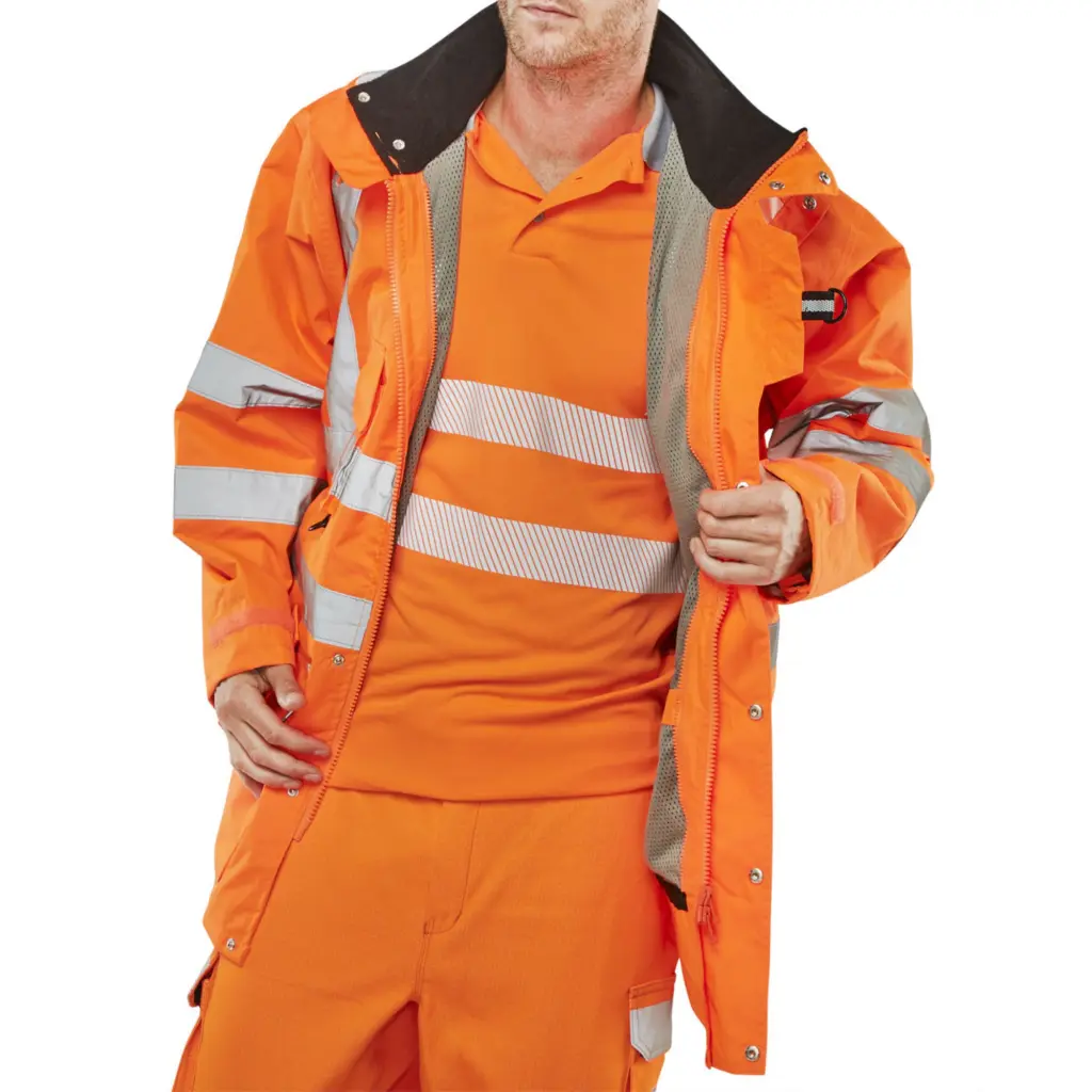 Beeswift Elsener 7 In 1 Jacket Orange 4XL