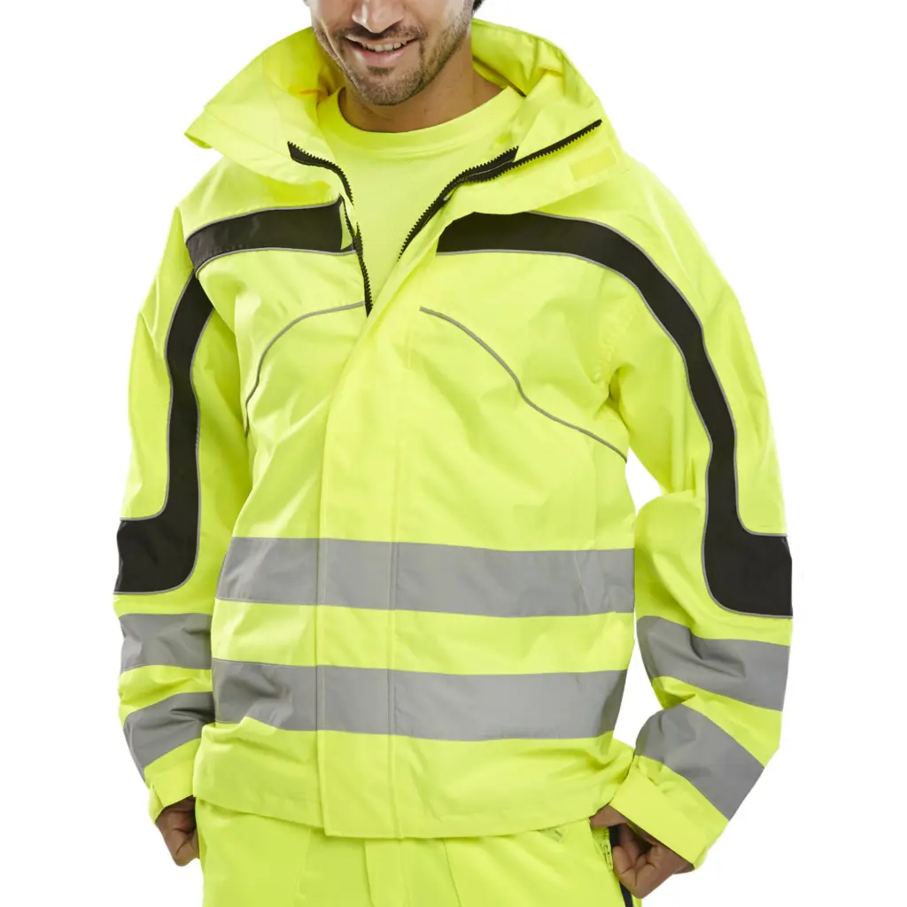 Beeswift Eton Breathable En471 Jacket Saturn Yellow 6XL