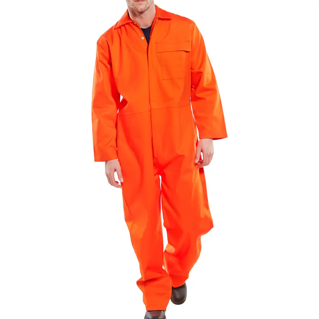 Beeswift Fire Retardant Boilersuit Orange 54