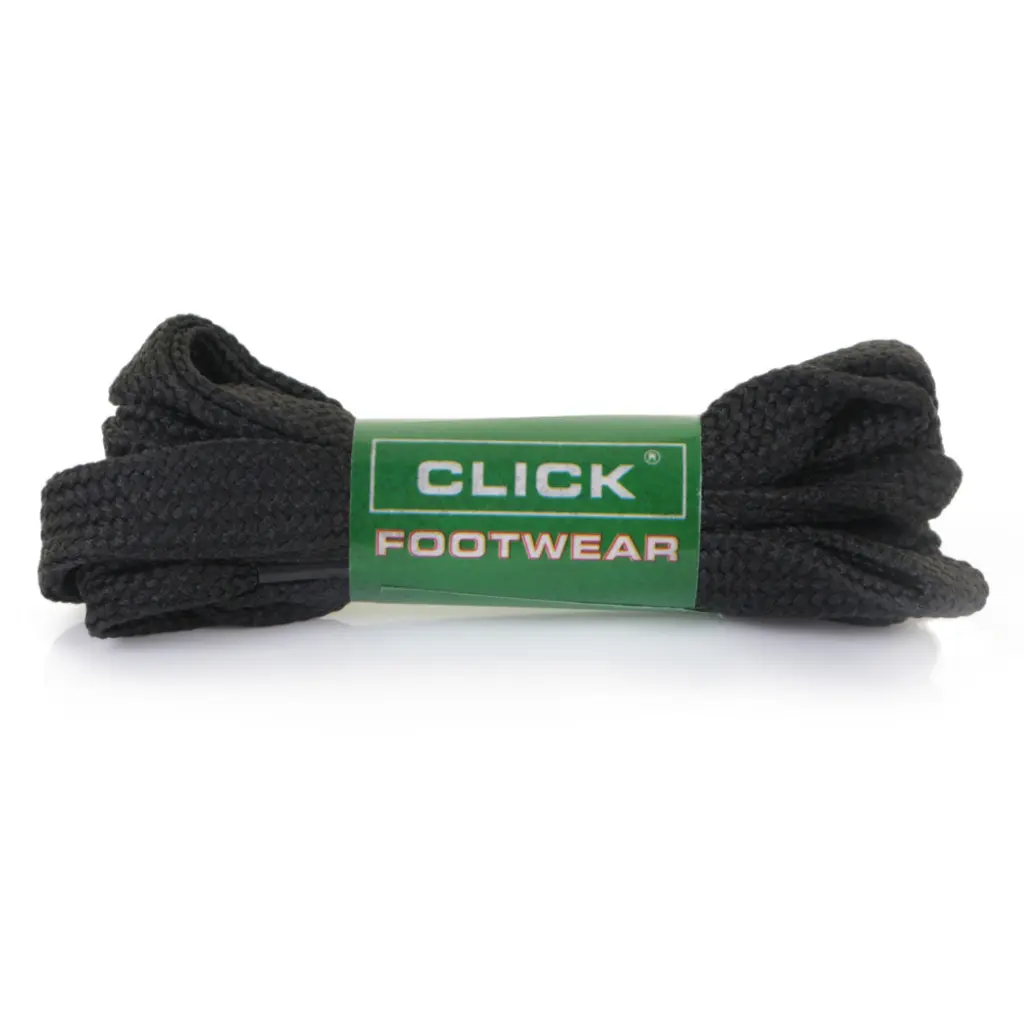 Beeswift Flat Shoe Lace Black 70 Pack of 10
