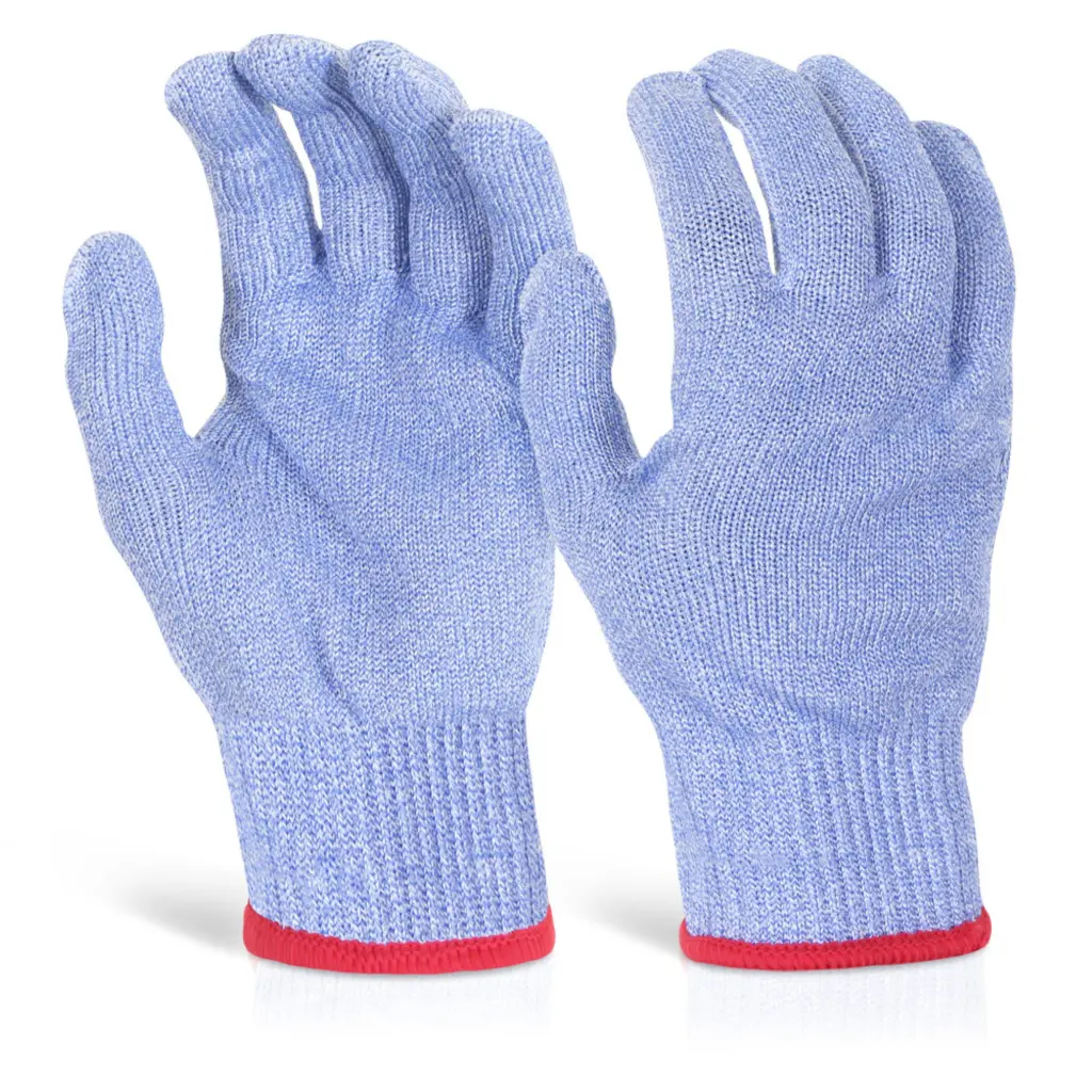 Beeswift Glovezilla Cut Resistant Food Safe Glove Blue L (Pair)