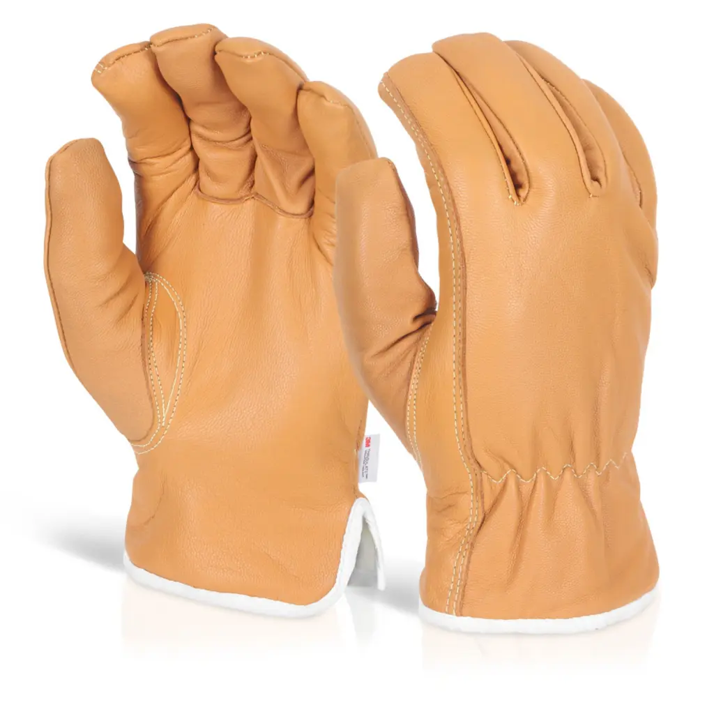 Beeswift Glovezilla Thermal Arc Flash Drivers Glove Brown 2XL (Pair)