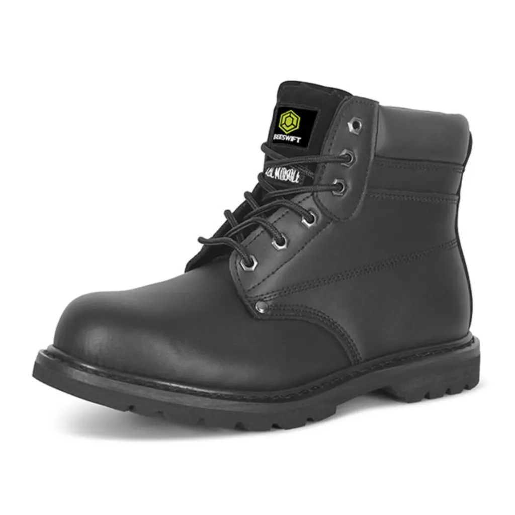 Beeswift Goodyear Welted 6 inch Boot Black 10