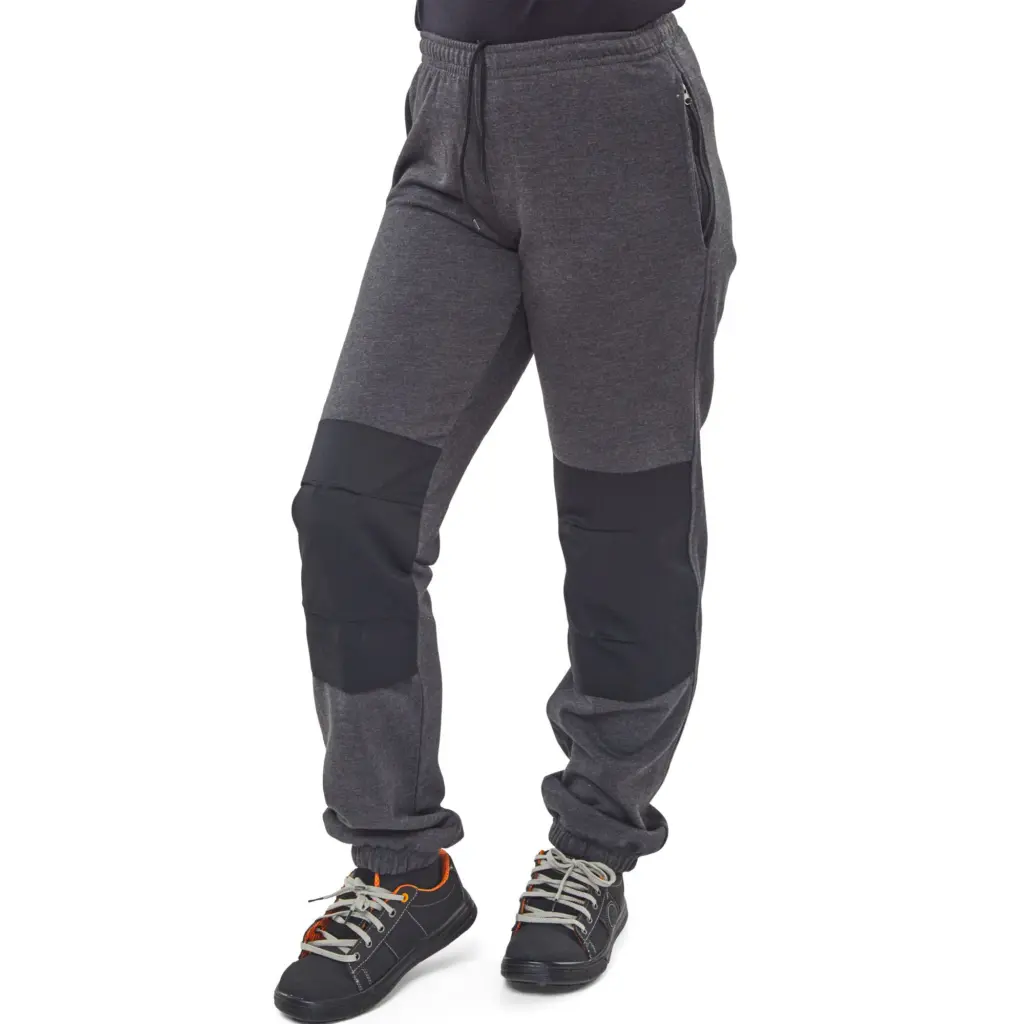 Beeswift Grey Fleece Jogging Bottom Grey XL