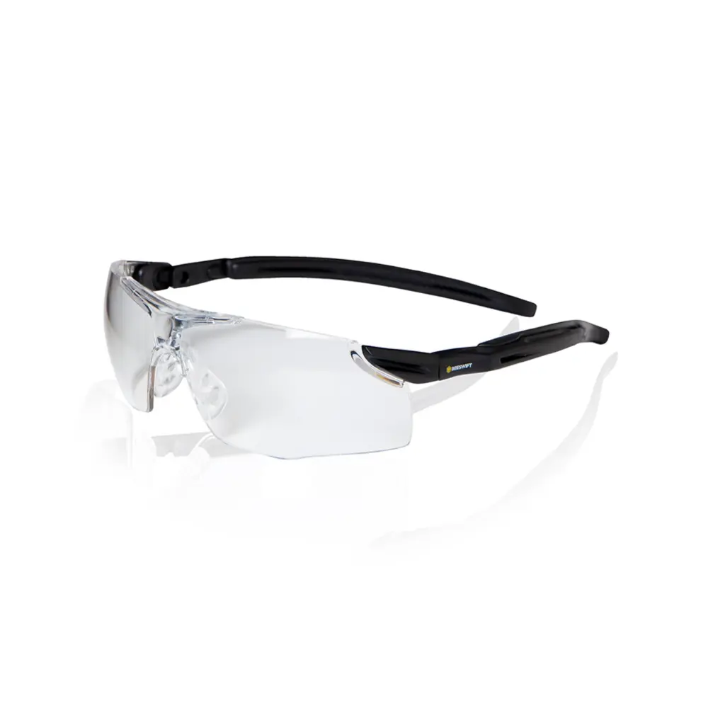 Beeswift H50 Anti-Fog Ergo Temple Spectacles Clear 
