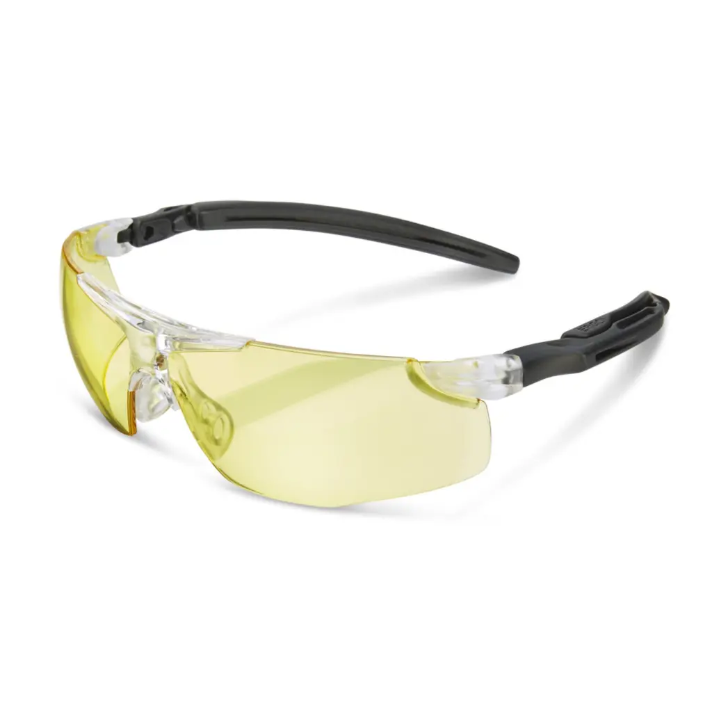 Beeswift H50 Anti-Fog Ergo Temple Spectacles Yellow 
