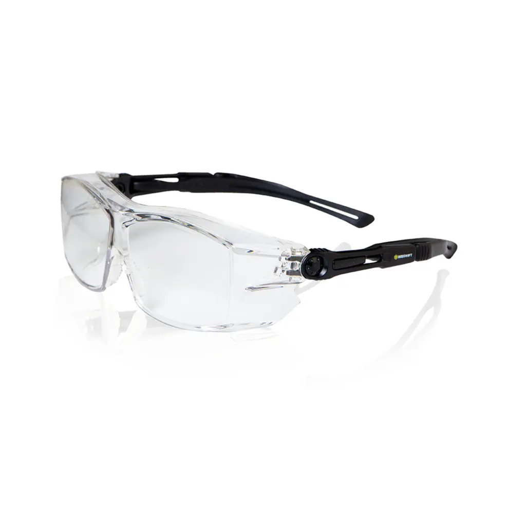 Beeswift H60 Ergo Temple Cover Spectacles Clear 