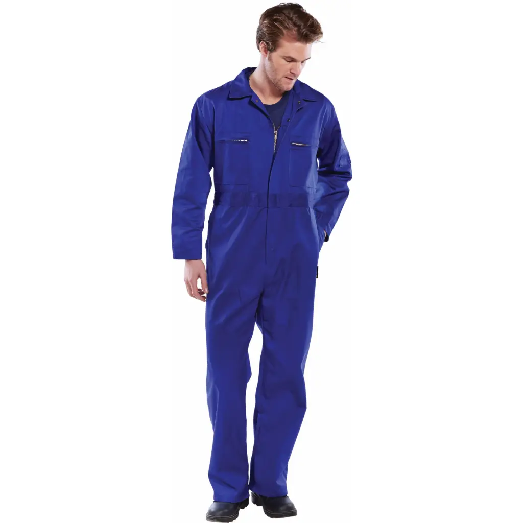 Beeswift Heavy Weight Boilersuit Royal Blue 56