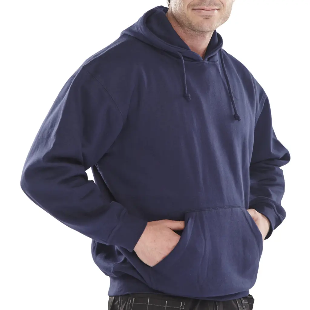 Beeswift Hooded Sweatshirt Navy Blue L
