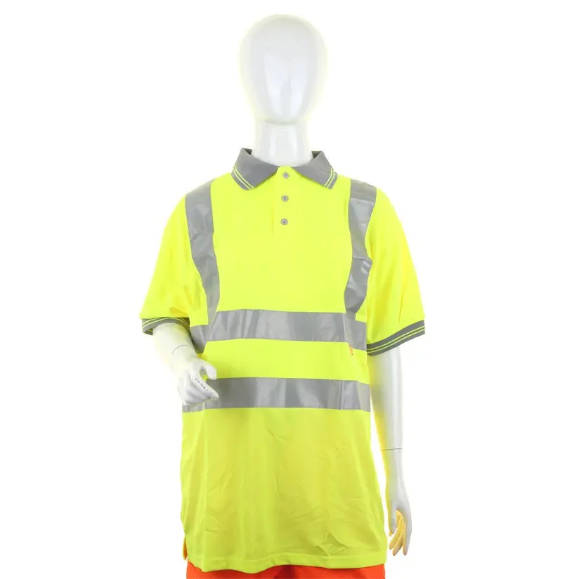 Beeswift LADIES Hi Visibility Short Sleeve POLO XL 