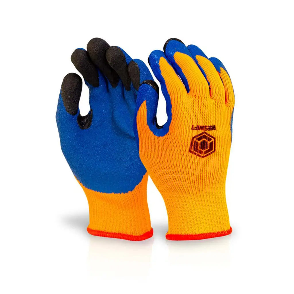 Beeswift Latex Thermo-Star Fully Dipped Glove Orange 8