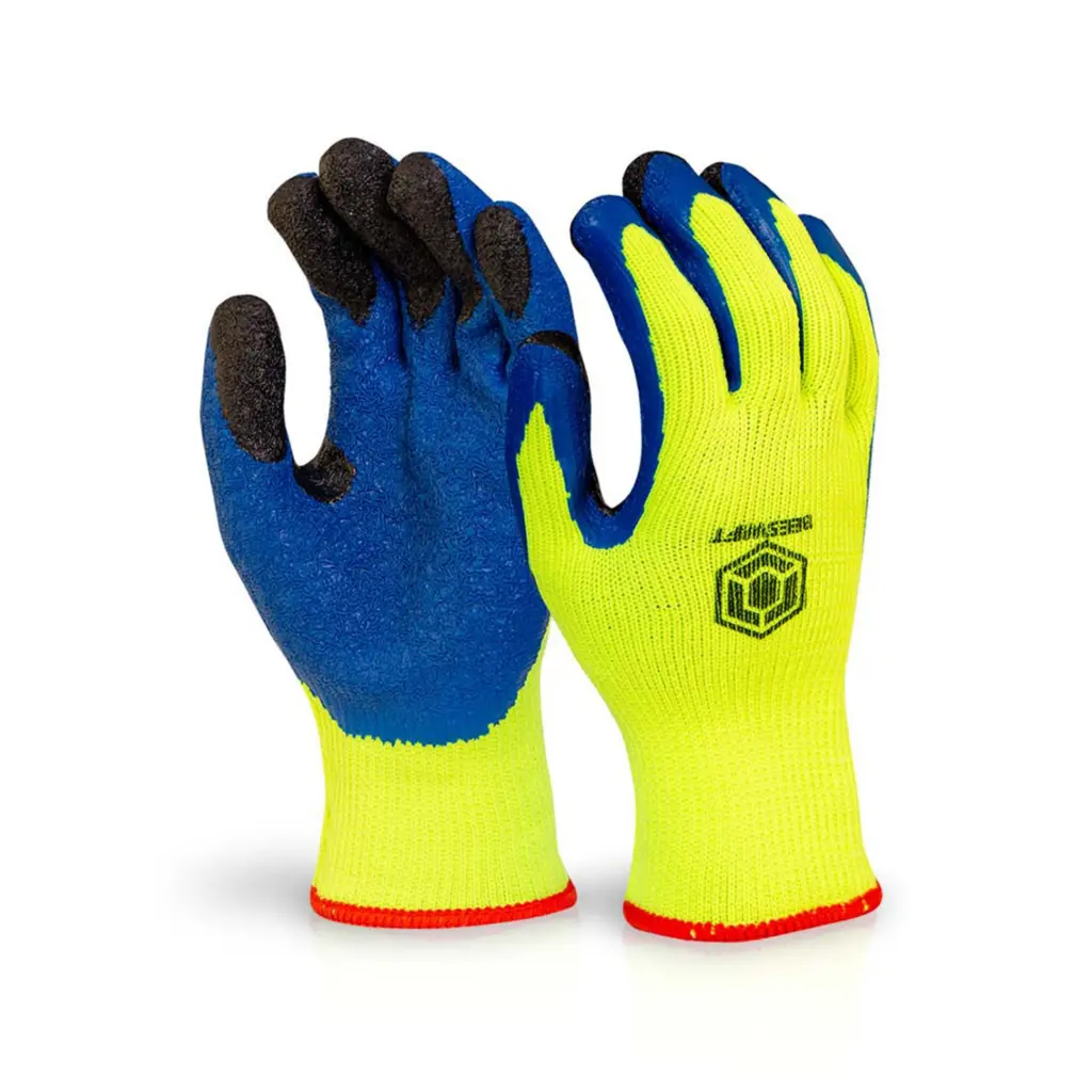 Beeswift Latex Thermo-Star Fully Dipped Glove Saturn Yellow 11