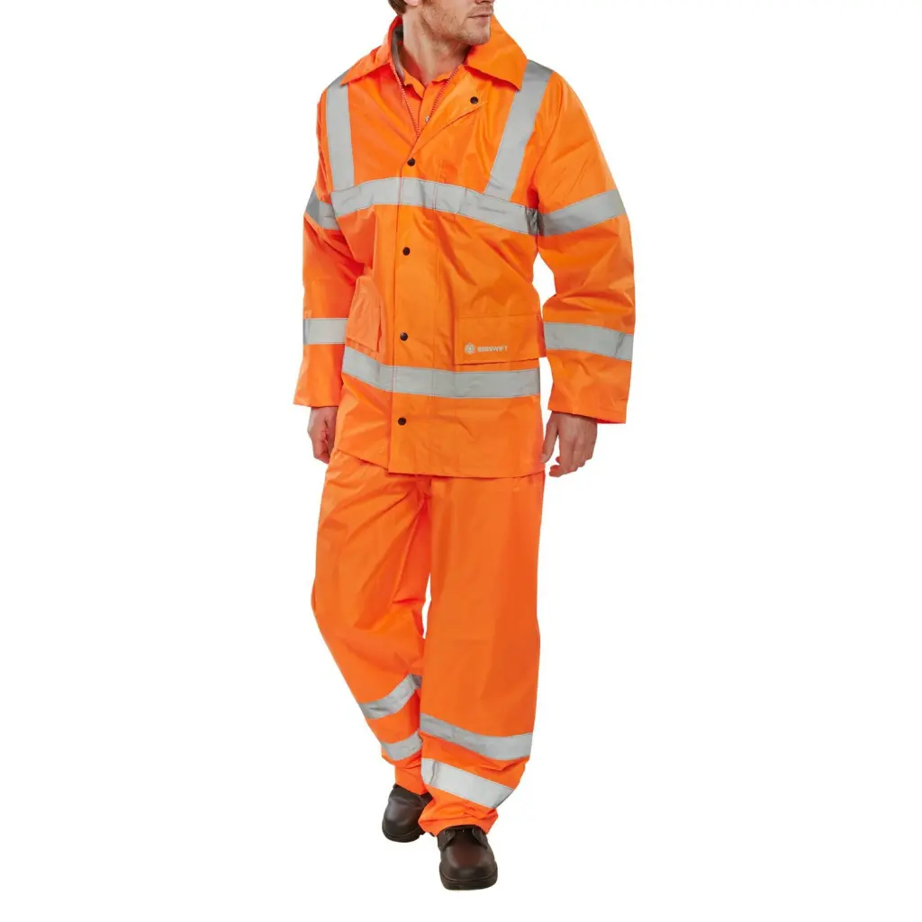 Beeswift Lightweight En471 En343 Suit Orange 4XL