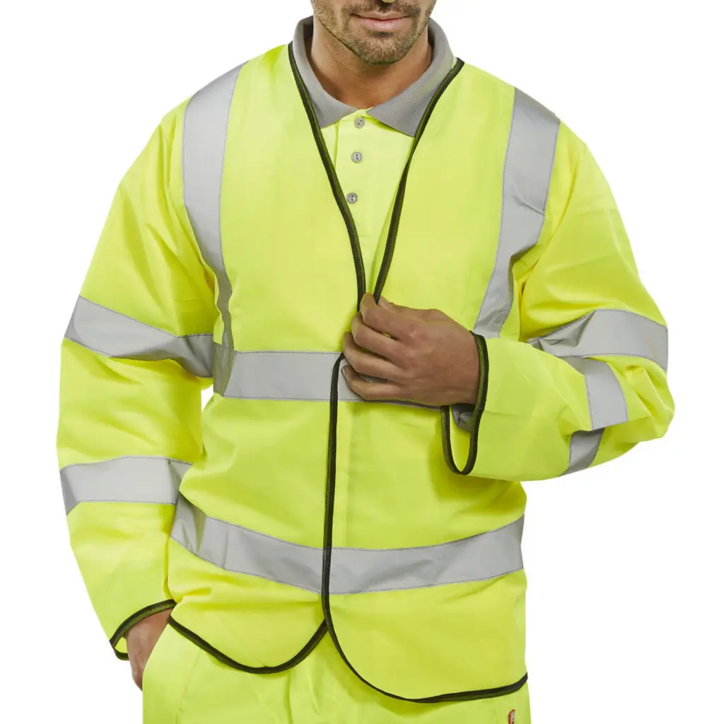 Beeswift Long Sleeve Jerkin Saturn Yellow 6XL