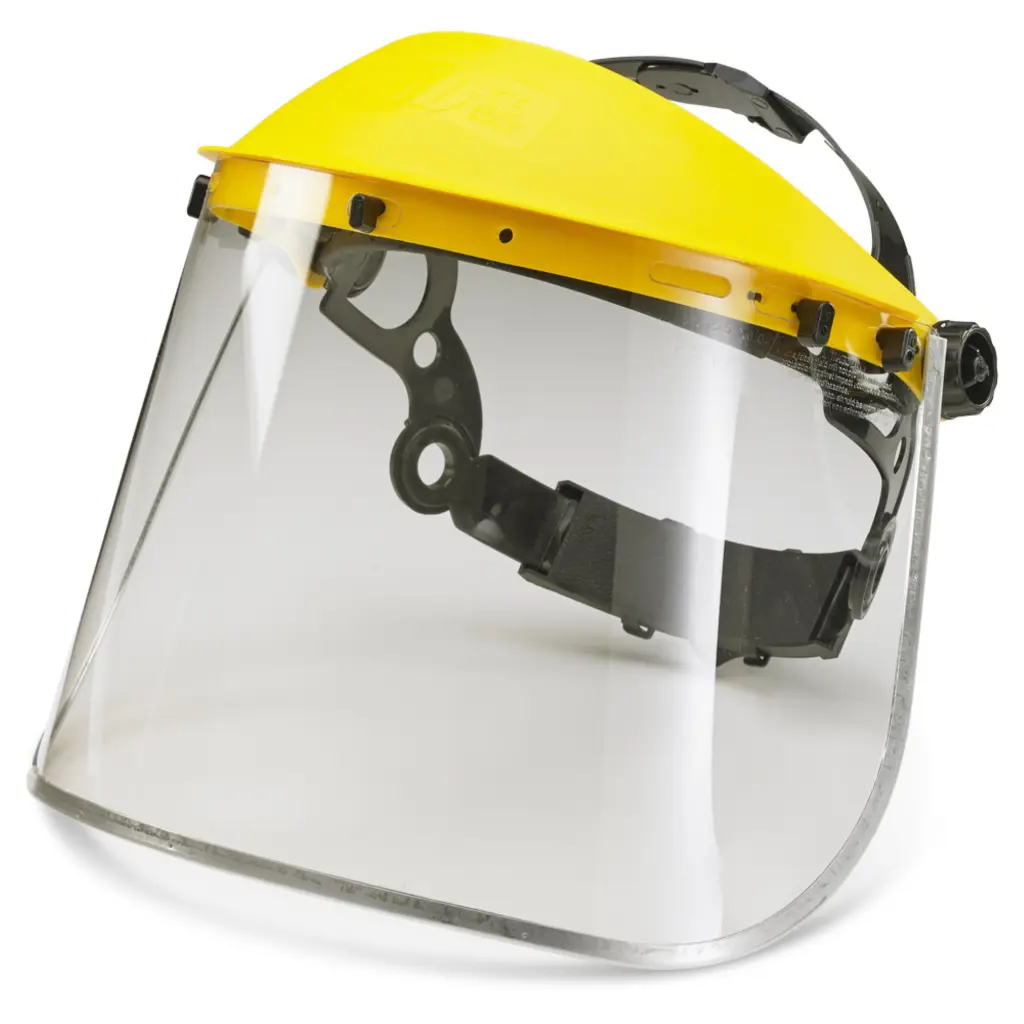 Beeswift Metal Edge Face Visor 8” Clear Universal