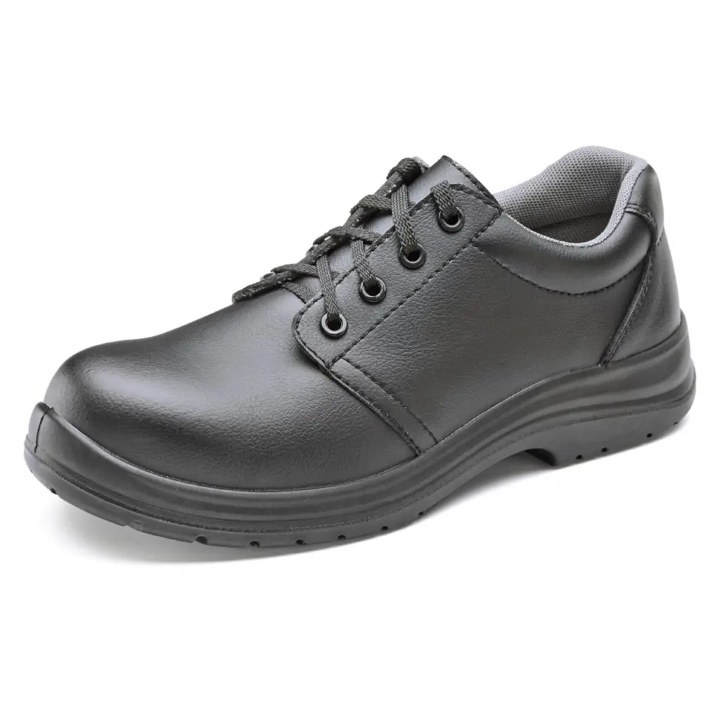 Beeswift Micro-Fibre Tie Shoe S2 Black 12