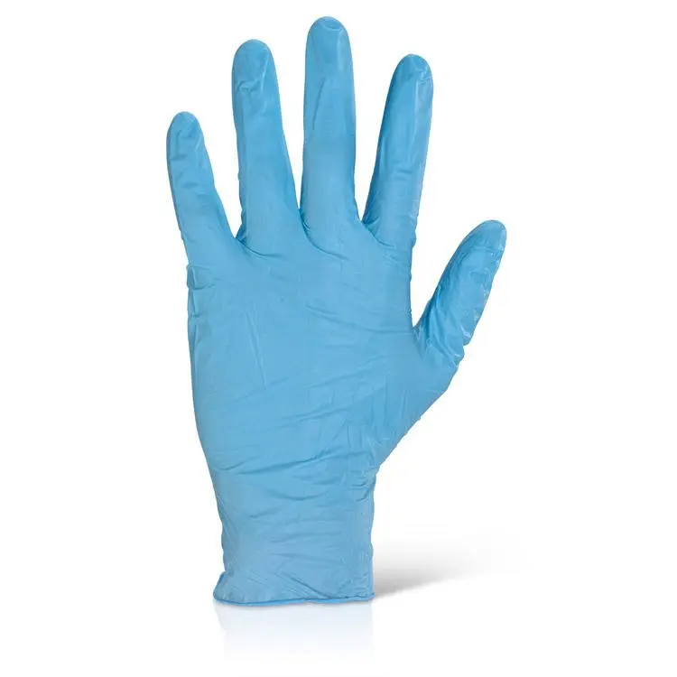 Beeswift Nitrile Disp Glove Pf Blue S
