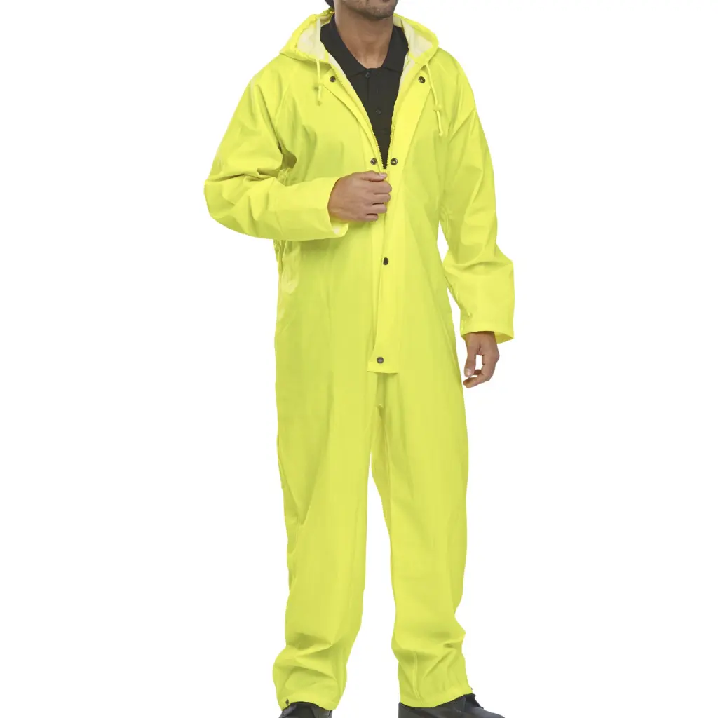 Beeswift Nylon B-Dri Coverall Saturn Yellow 2XL