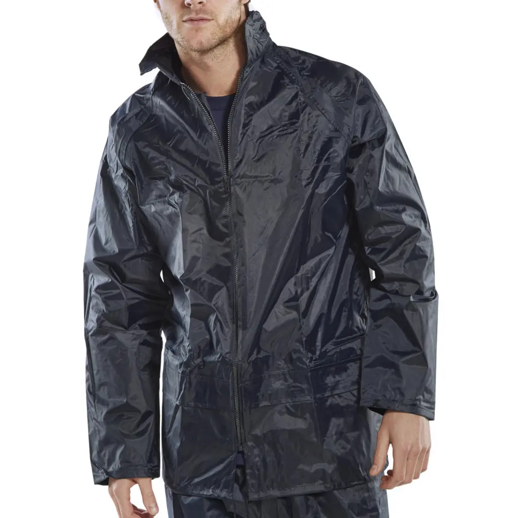 Beeswift Nylon B-Dri Jacket Navy Blue XL