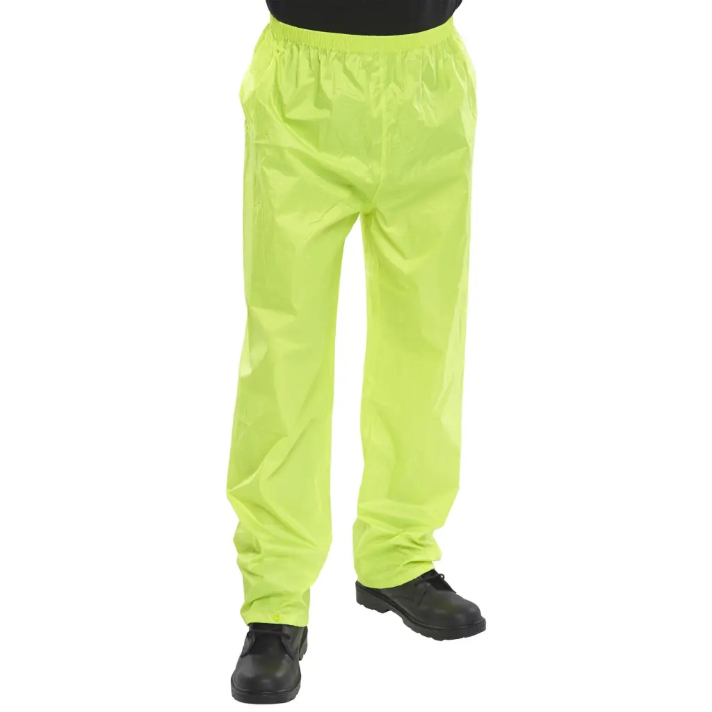 Beeswift Nylon B-Dri Trousers Saturn Yellow XL