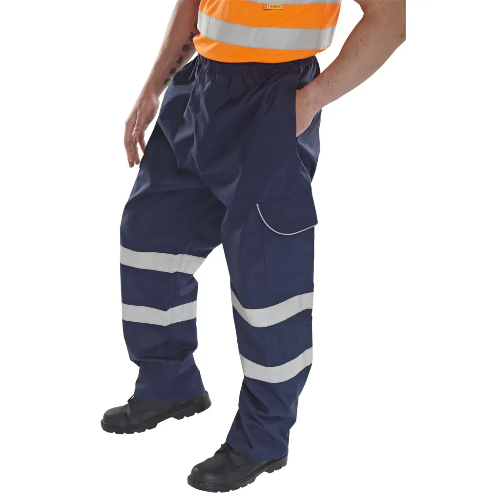 Beeswift Overtrousers Navy Blue Xs