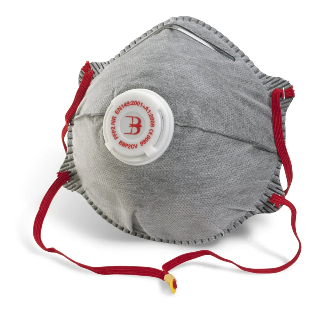 Beeswift P2 Valved Charcoal Mask  (Box of 10)