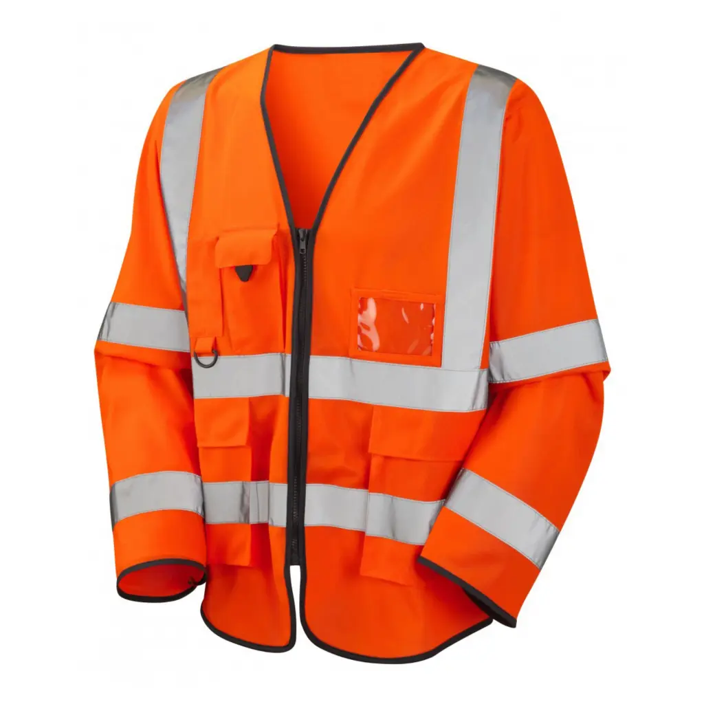 Beeswift Pkj Executive Sleeved Vest Orange M