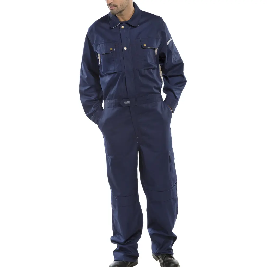 Beeswift Premium Boilersuit Navy Blue 48