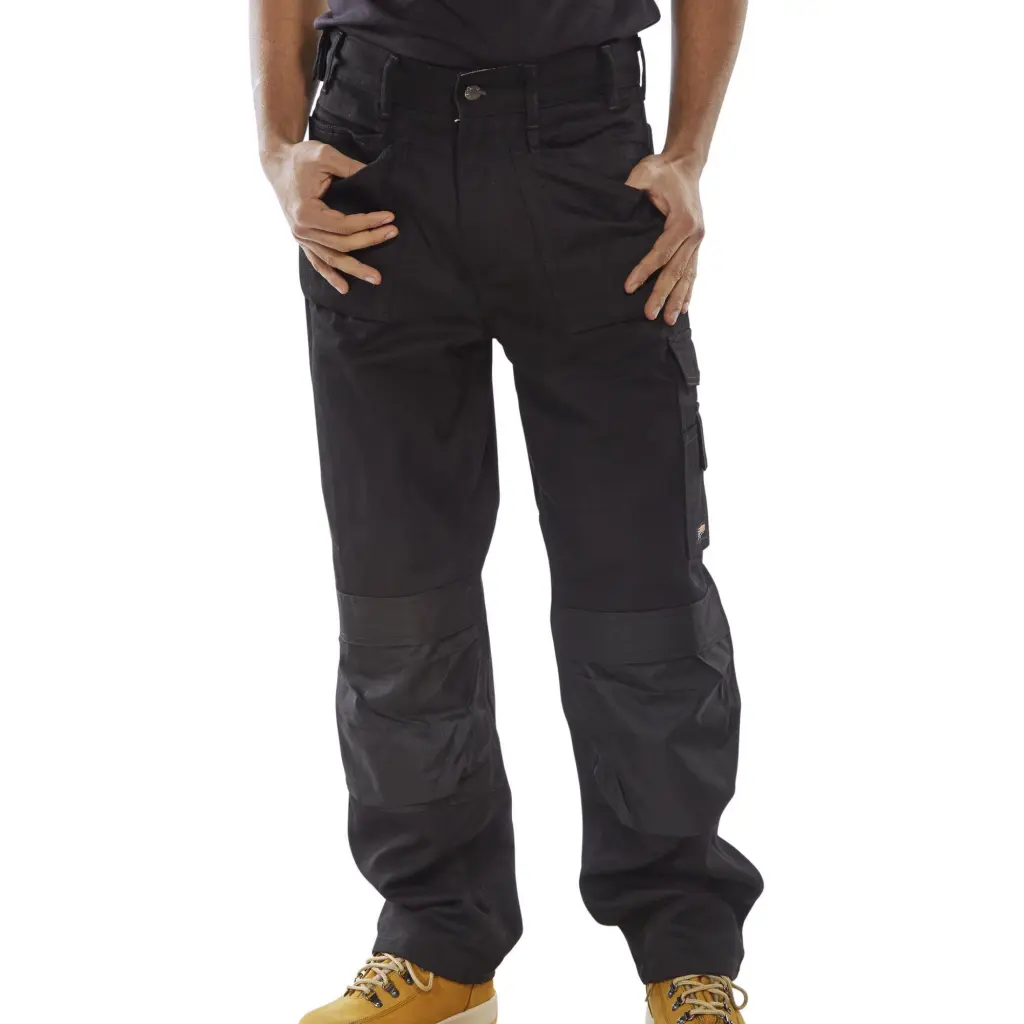 Beeswift Premium Multi Purpose Trousers Black 40