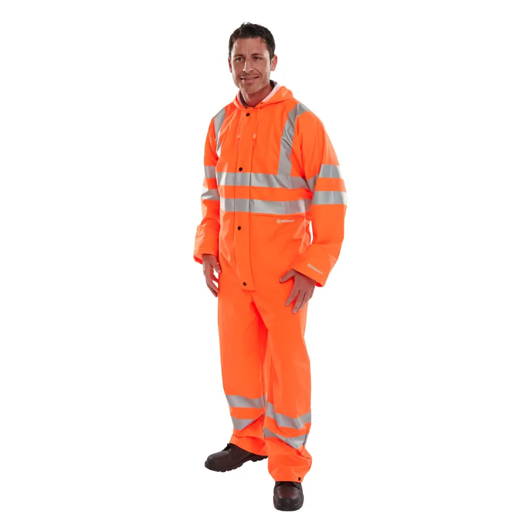 Beeswift Pu Coverall Orange XL