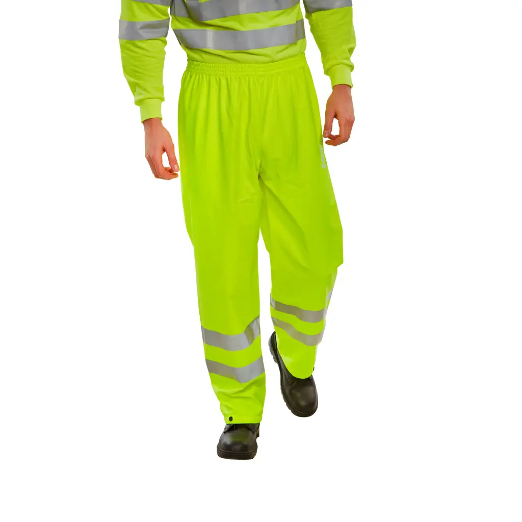 Beeswift Pu Overtrousers Saturn Yellow 4XL