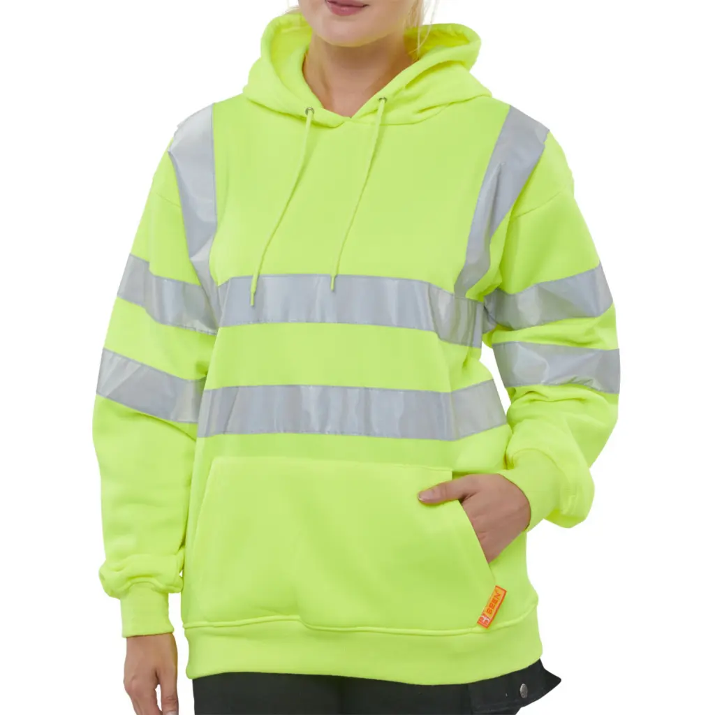 Beeswift Pull On Hoody Sweatshirt Saturn Yellow 4XL