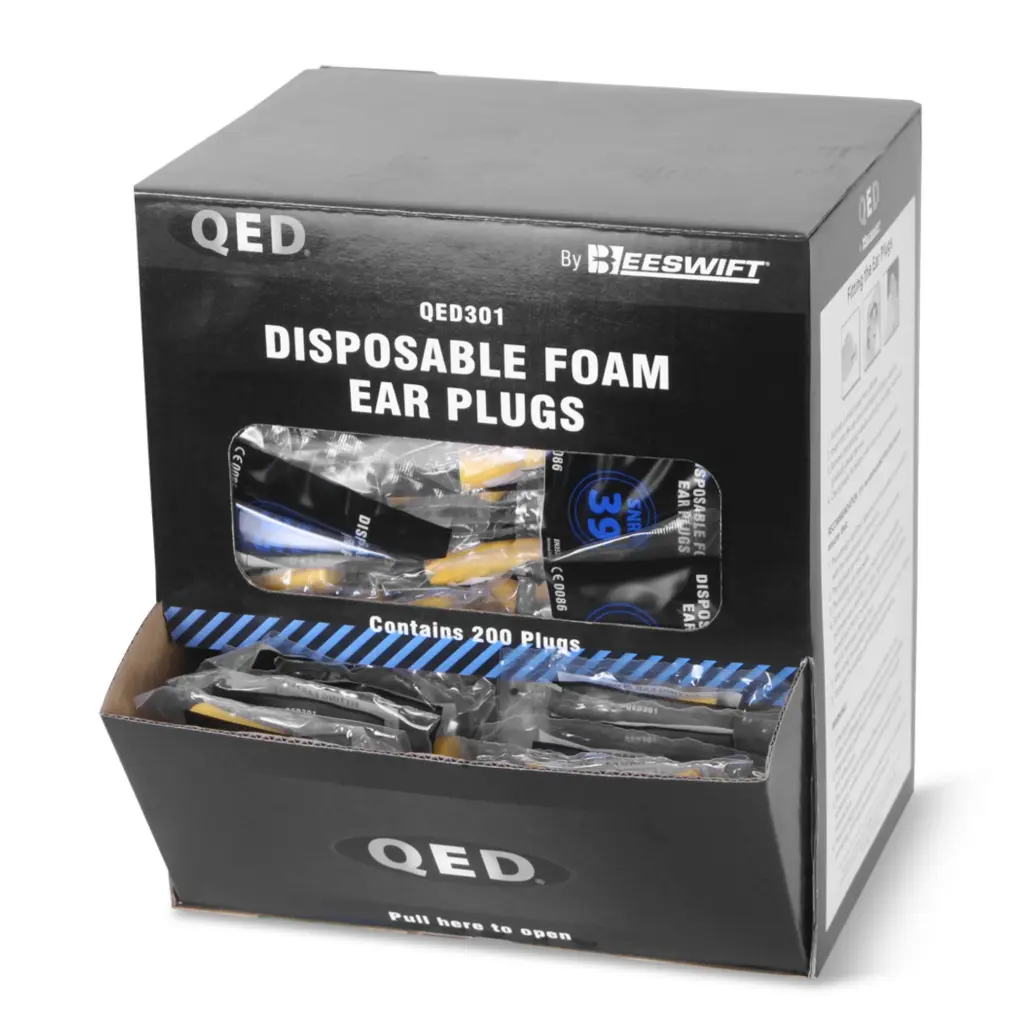 Beeswift QED Ear Plugs (Box of 200)