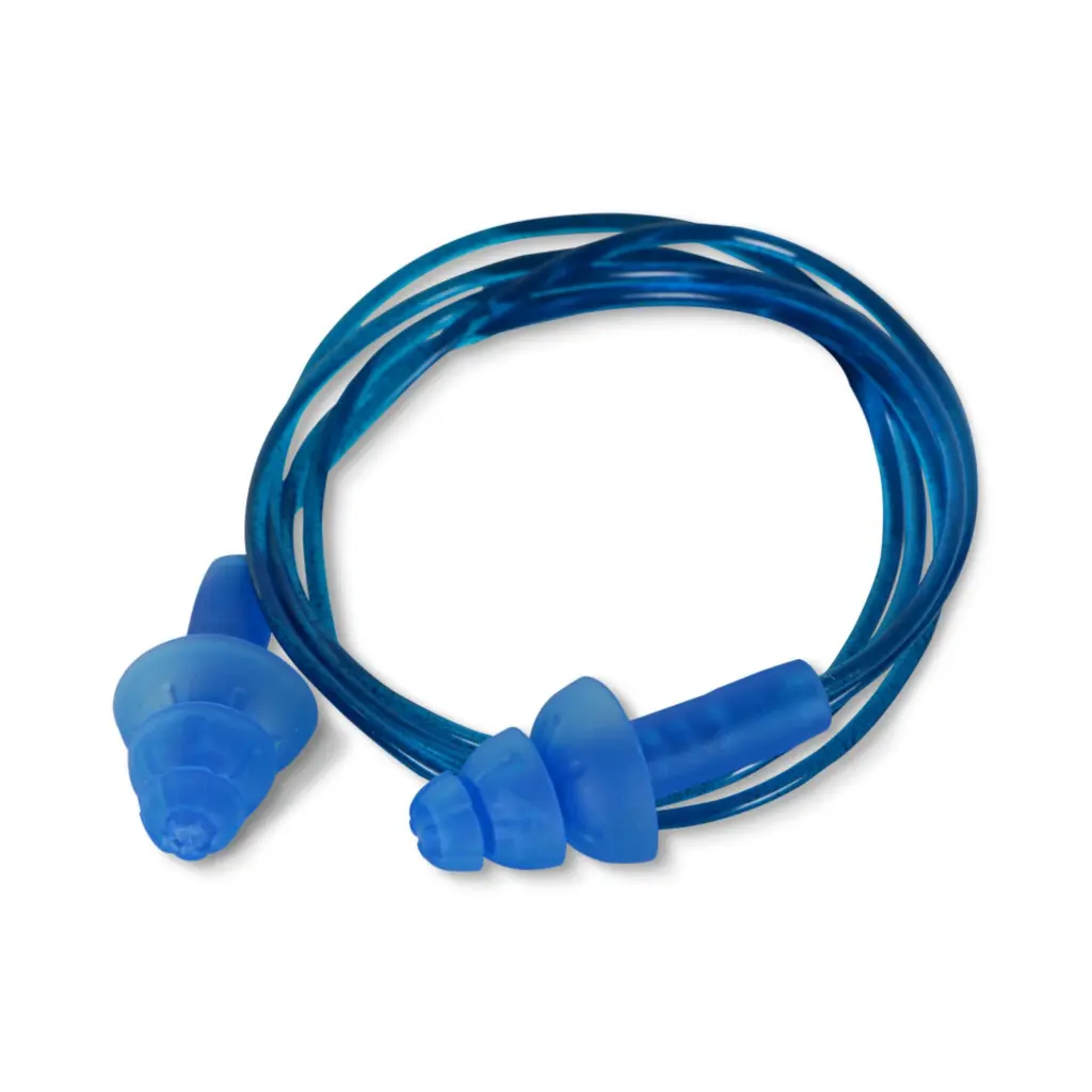 Beeswift Qed Corded Detectable Ear Plugs Blue  (Box of 200)