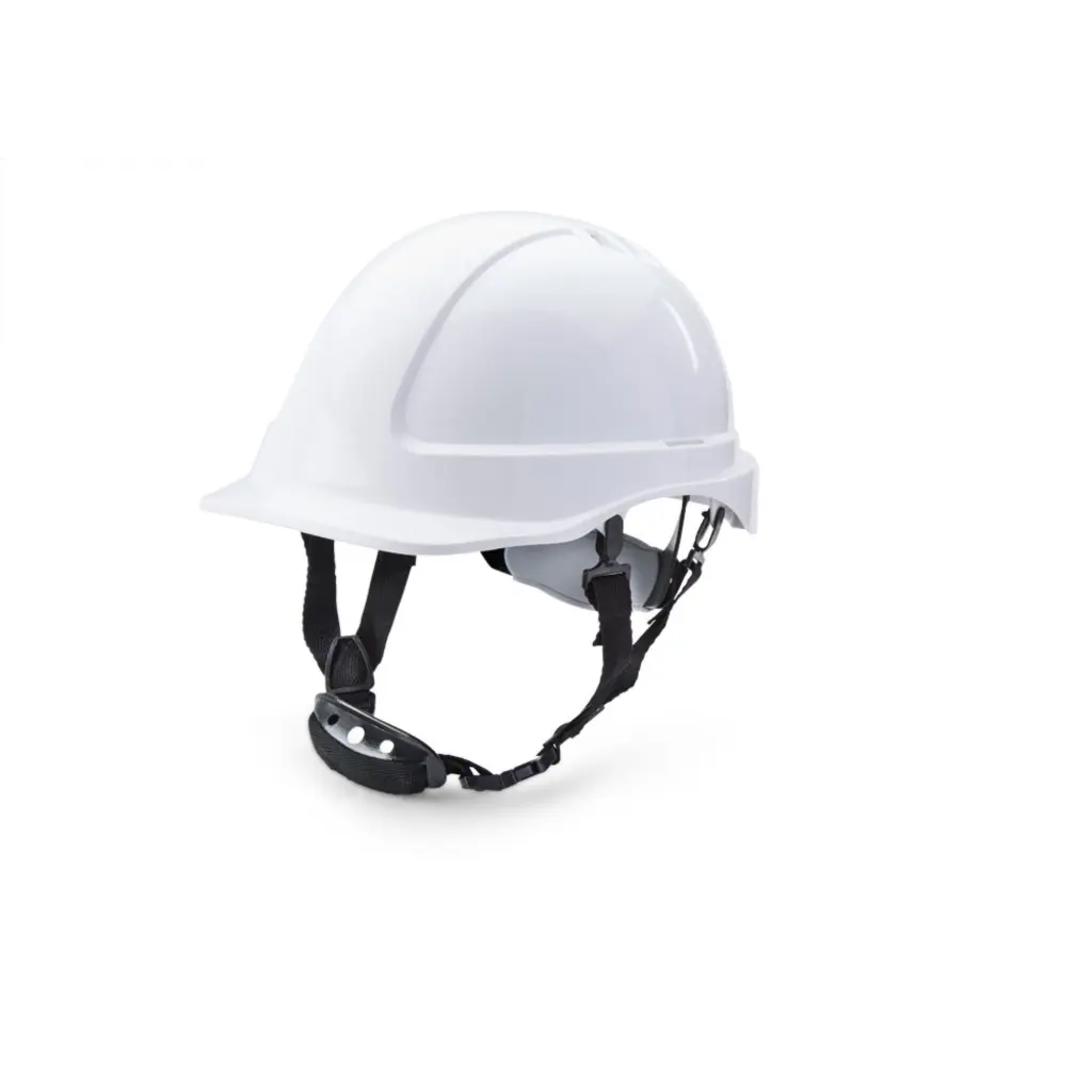Beeswift Reduced Peak Helmet White 
