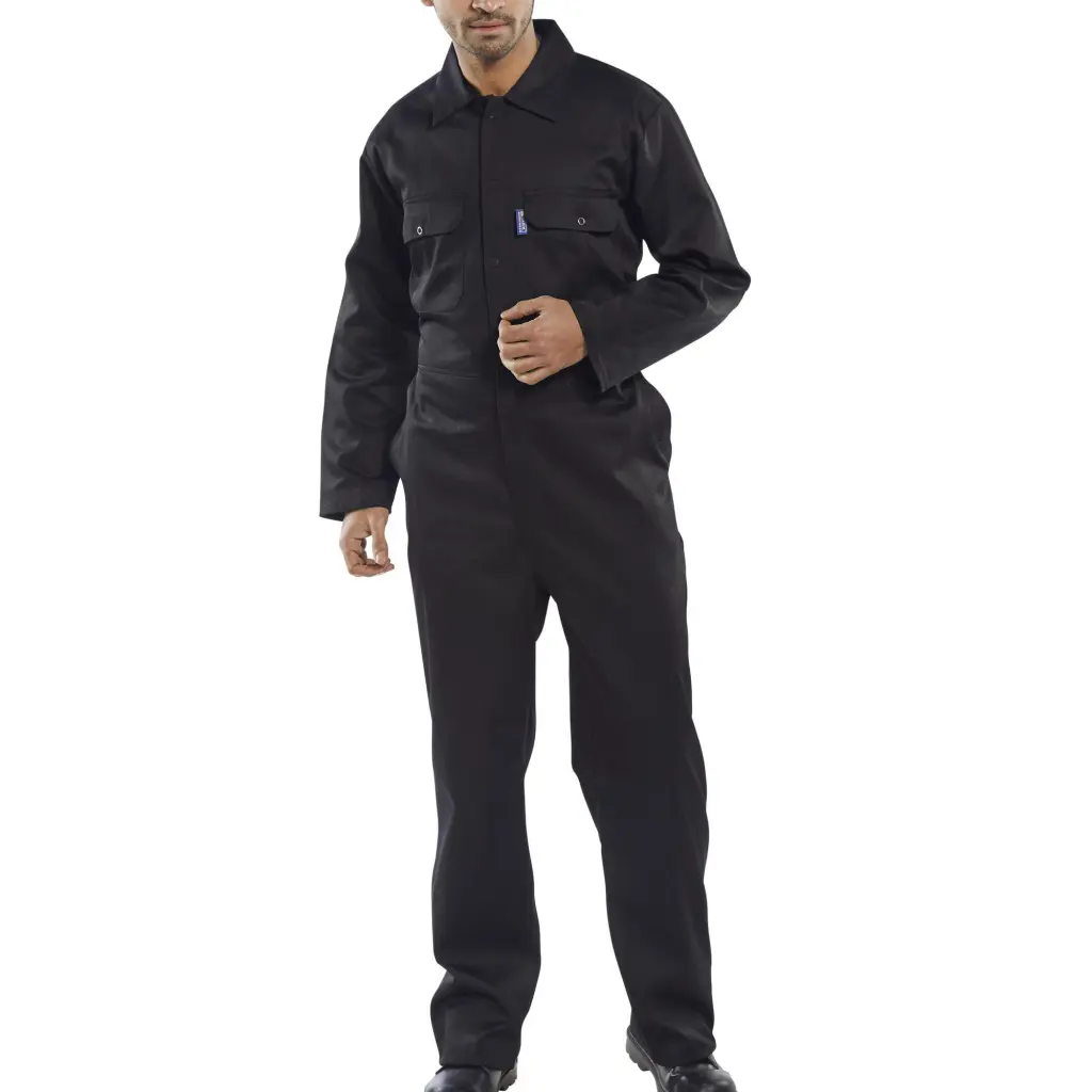 Beeswift Regular Boilersuit Black 42