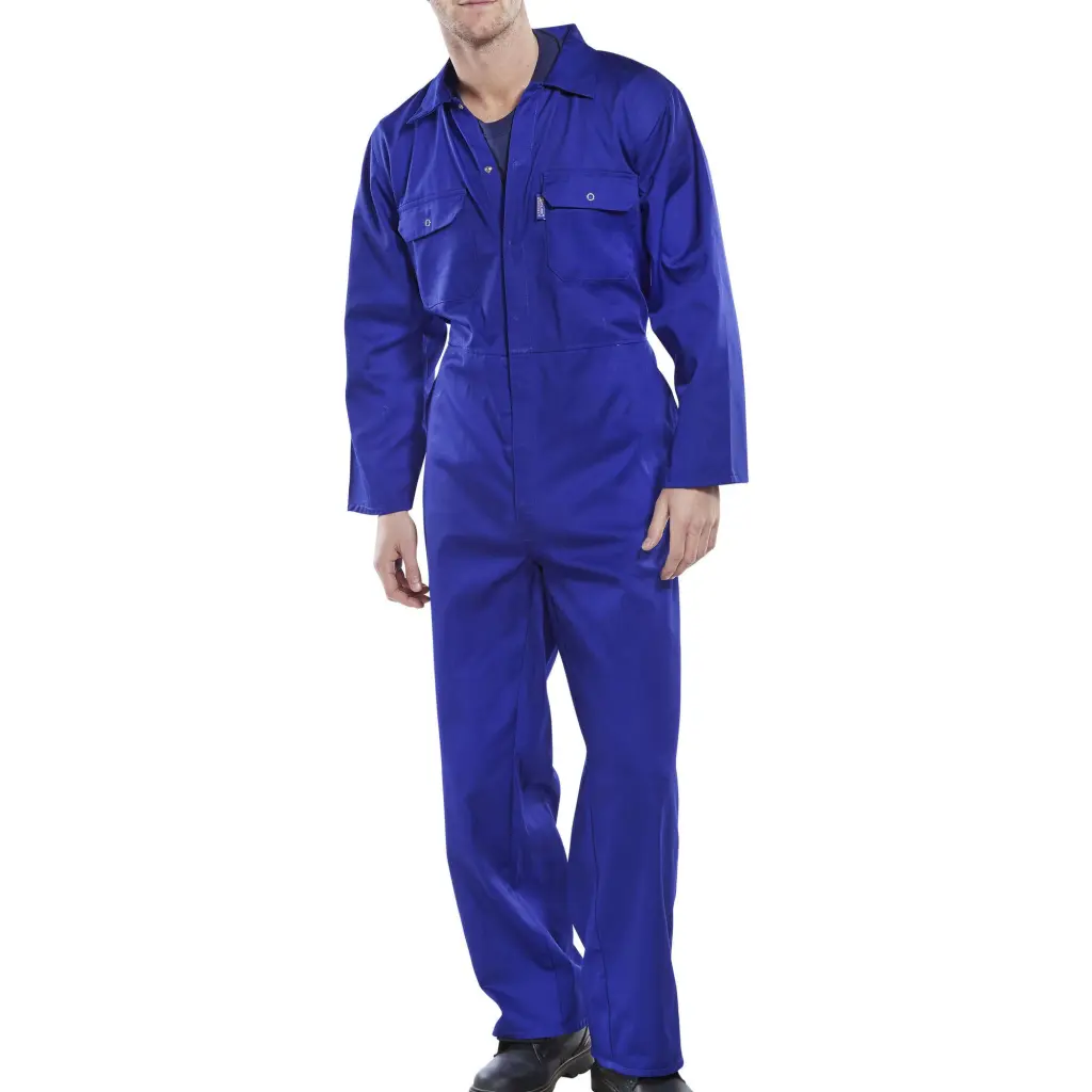 Beeswift Regular Boilersuit Royal Blue 46