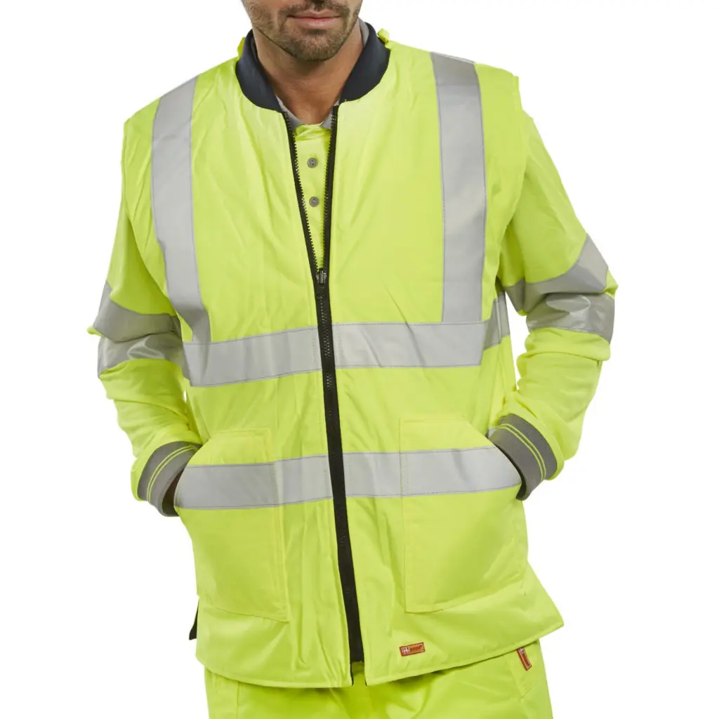 Beeswift Reversible Bodywarmer Saturn Yellow / Navy XL
