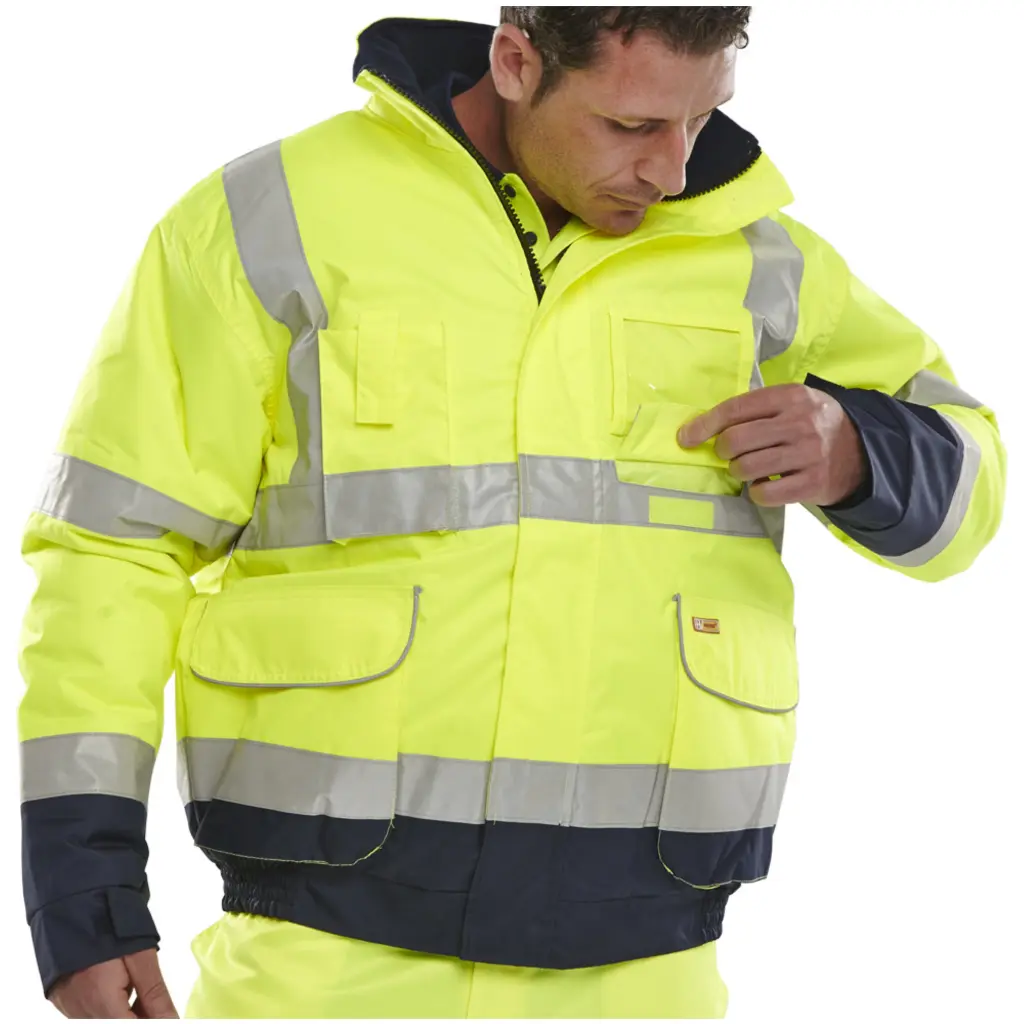 Beeswift Spd208 Saturn Yelllow / Navy Bomber Xs