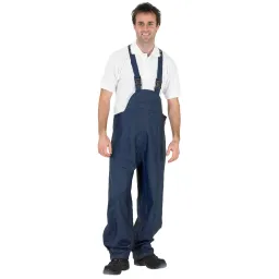 Beeswift Super B-Dri Bib & Brace Navy Blue 2XL