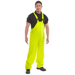 Beeswift Super B-Dri Bib & Brace Yellow L