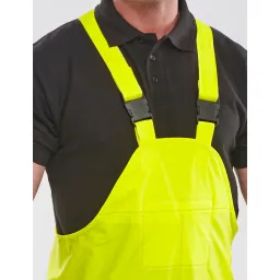Beeswift Super B-Dri Bib & Brace Yellow M