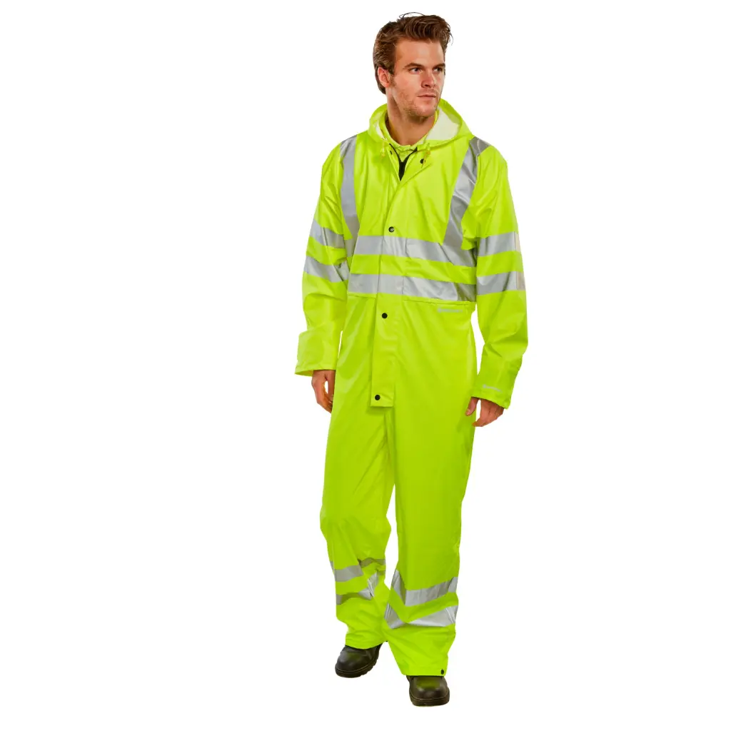 Beeswift Super B-Dri Breathable Coverall Saturn Yellow XL