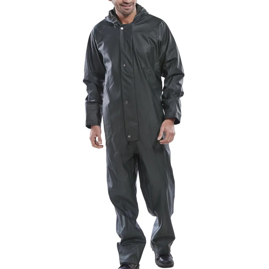 Beeswift Super B-Dri Coveralls Olive Green L