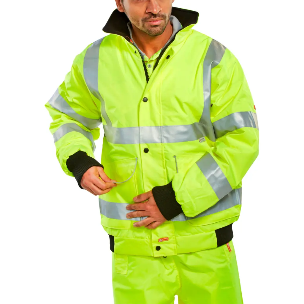 Beeswift Super Bomber Jacket Saturn Yellow XL